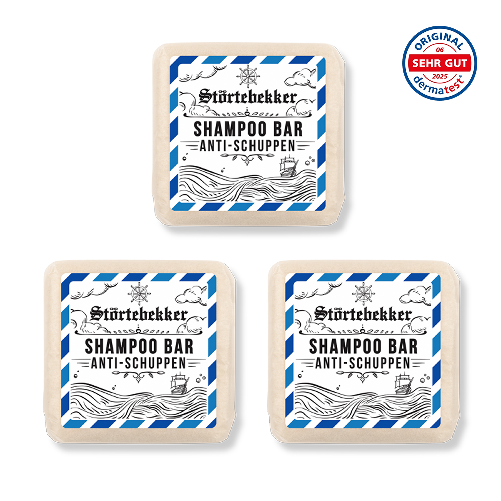 Festes Shampoo Anti-Schuppen - 100g