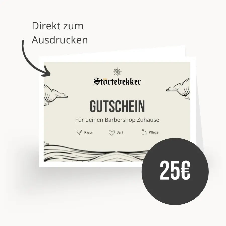 25€ Geschenkgutschein