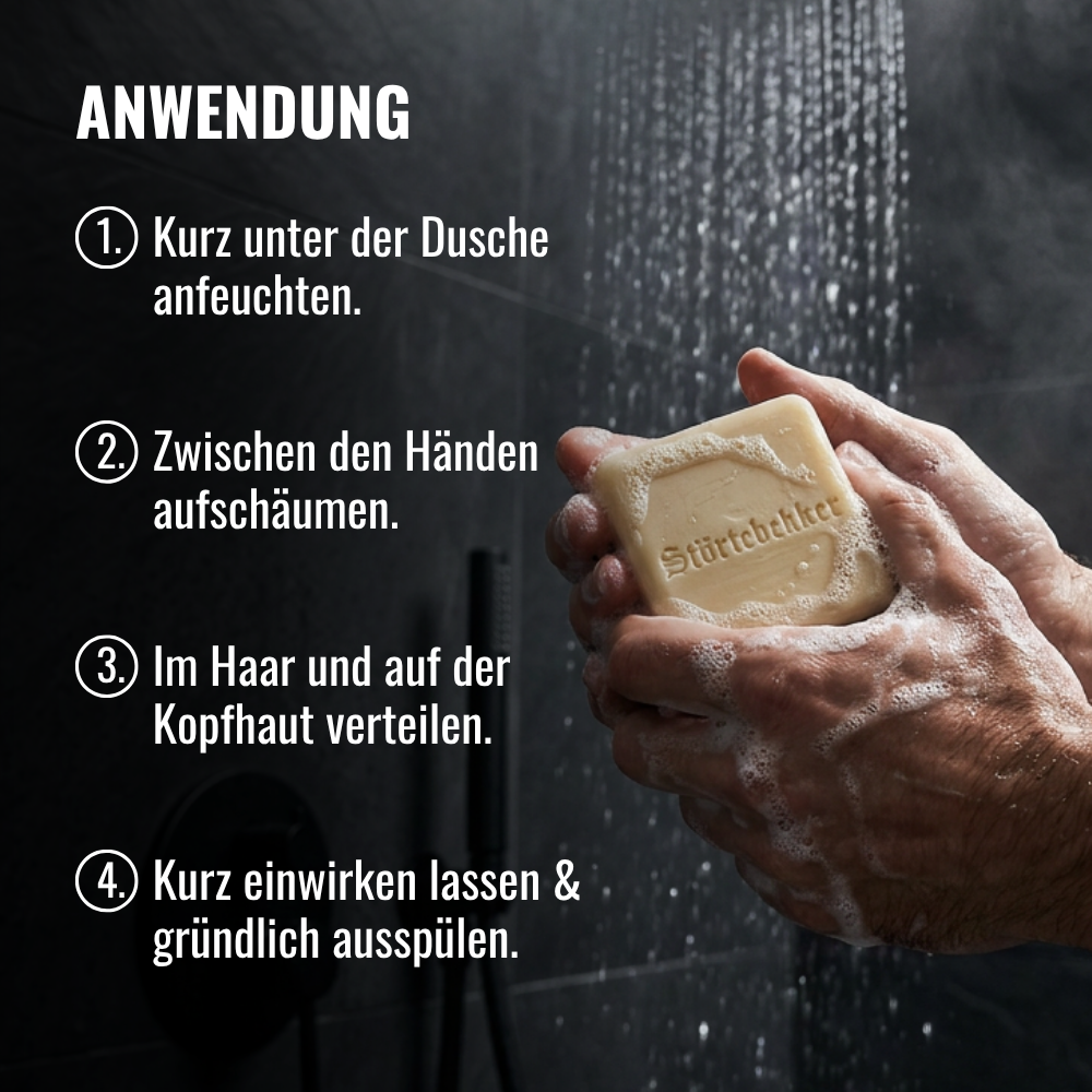 Festes Shampoo Anti-Schuppen - 100g