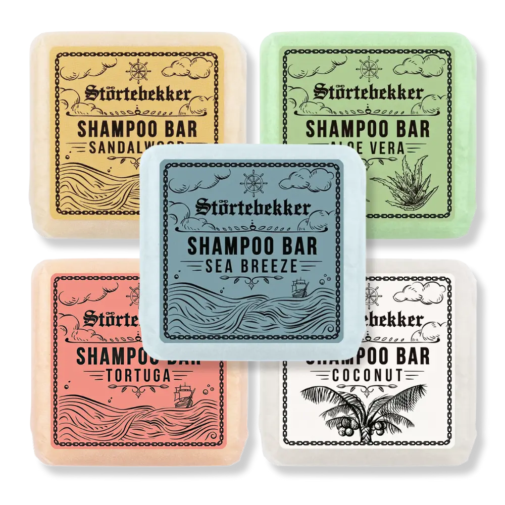 Festes Shampoo - 5x 100g Bestseller Set