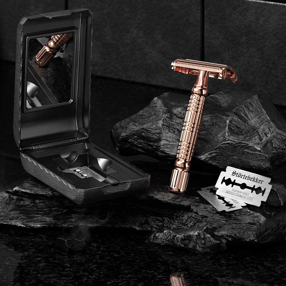 Safety Razor Rosé - Gold