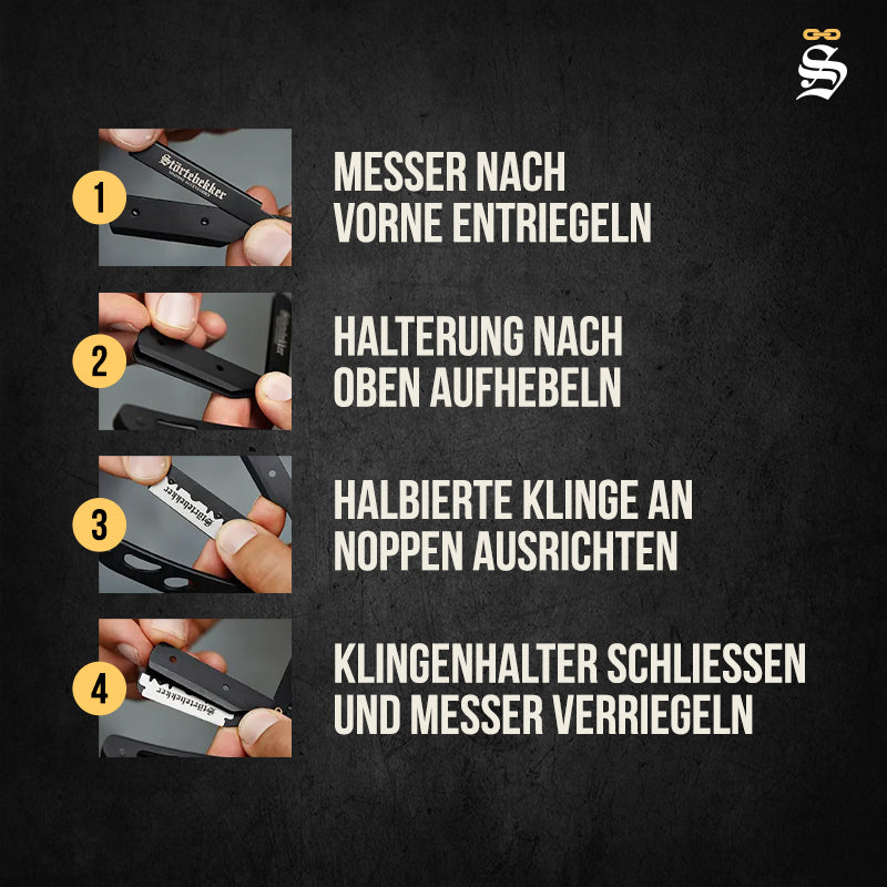 Konturen Set - Rasiermesser 'Blackbeard'