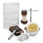 Connoisseur Set - Safety Razor Silver