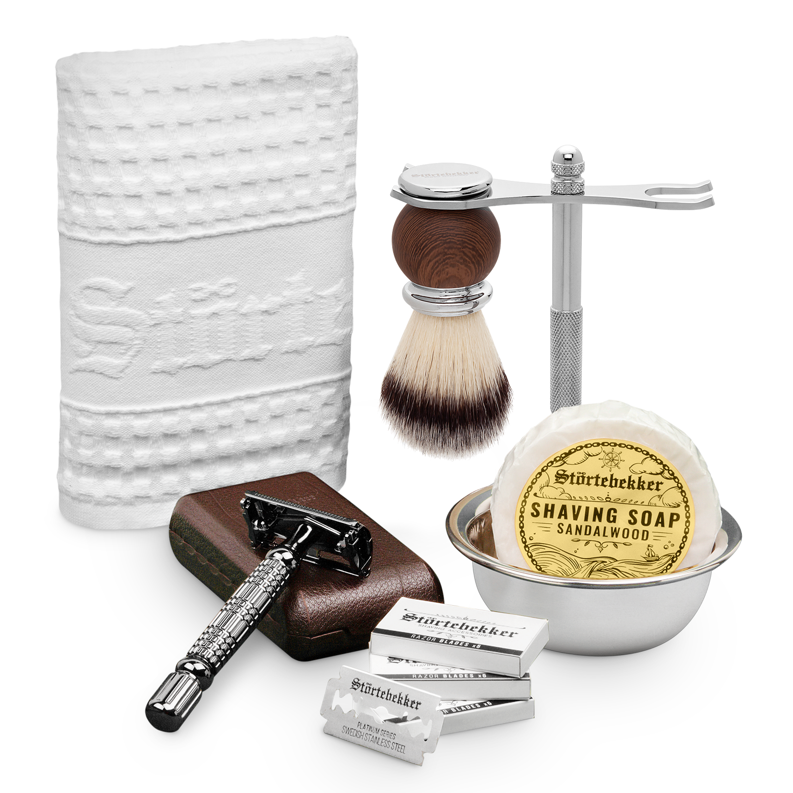 Connoisseur Set - Safety Razor Black