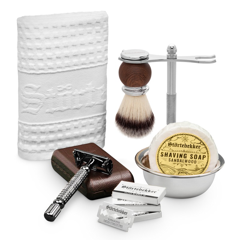 Connoisseur Set - Safety Razor Black