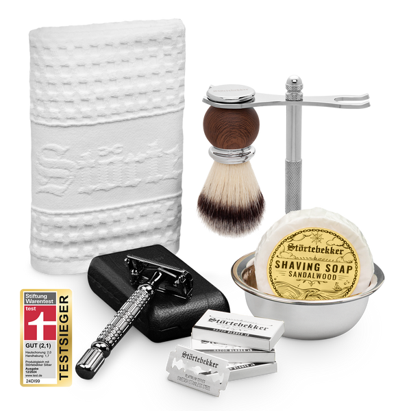 Connoisseur Set - Safety Razor Black