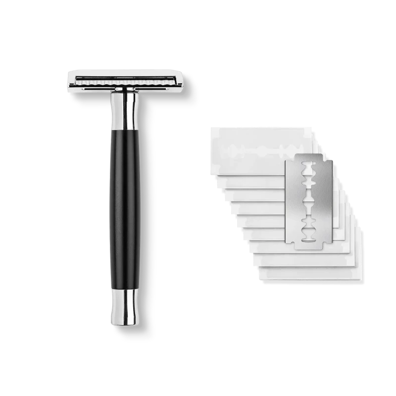 Safety Razor Solingen Black - Set