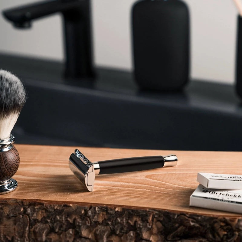 Safety Razor Solingen Black - Set