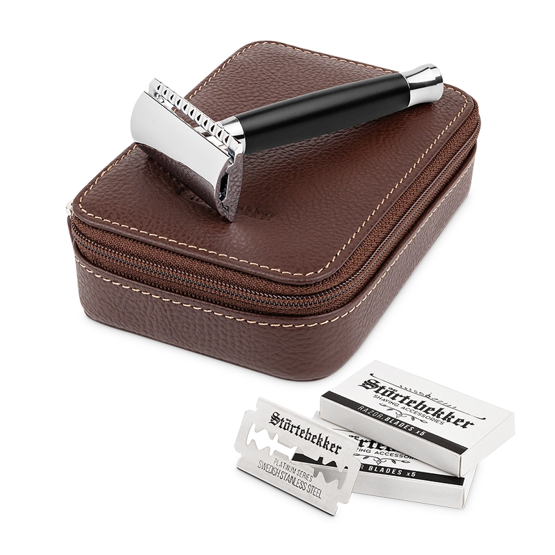 Safety Razor Solingen Black - Set