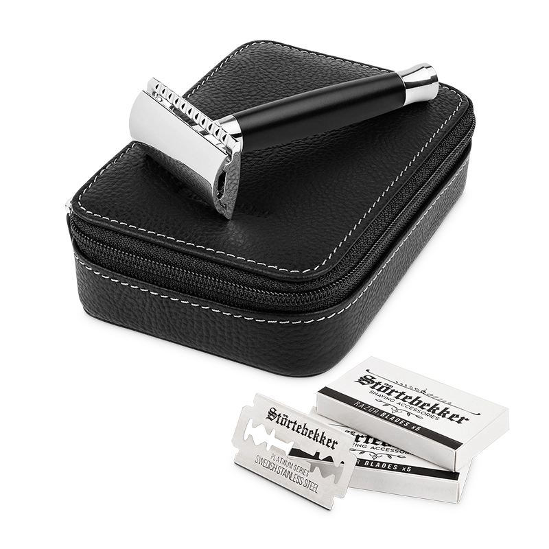 Safety Razor Solingen Black - Set