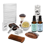 All-in-one Set Shave & Beard - Safety Razor Silver