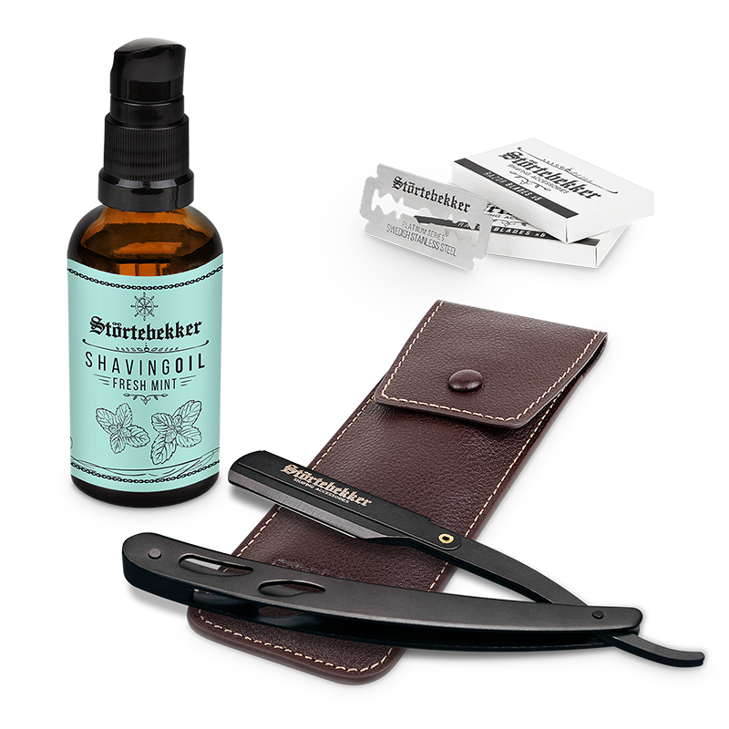 Contour Set - Straight Razor Black