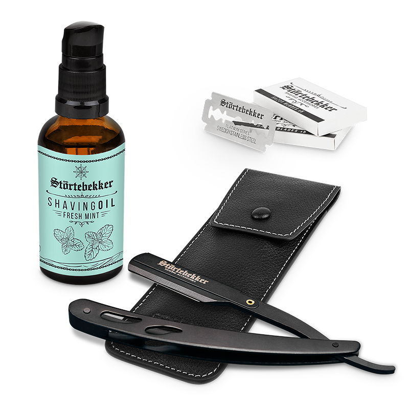 Contour Set - Straight Razor Black