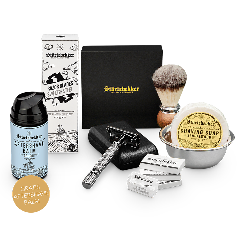 Anti Hautirritationen Set Premium + Gratis Aftershave