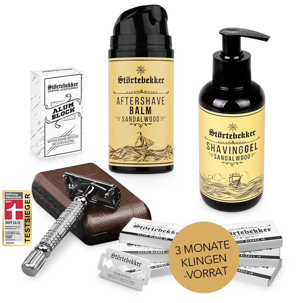 Anti Skin-Irritation Set Premium + Free Aftershave