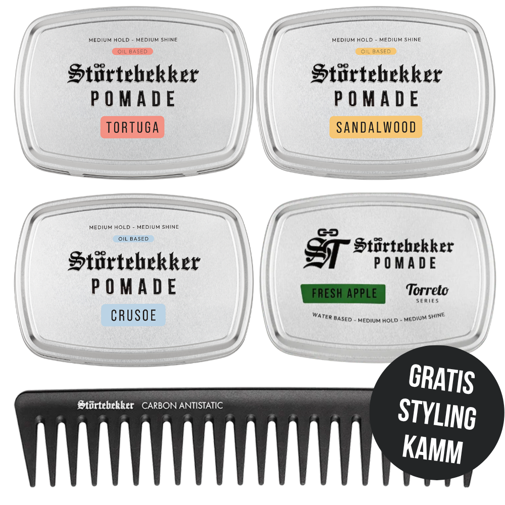 Pomade Ölbasiert Probierset