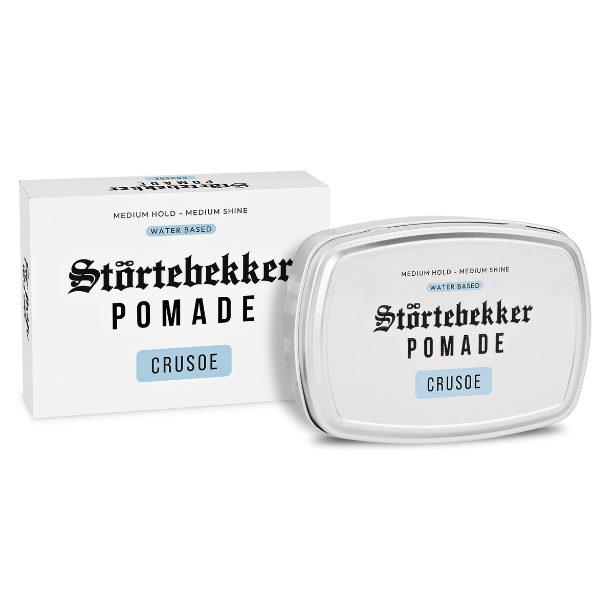 Water-based pomade