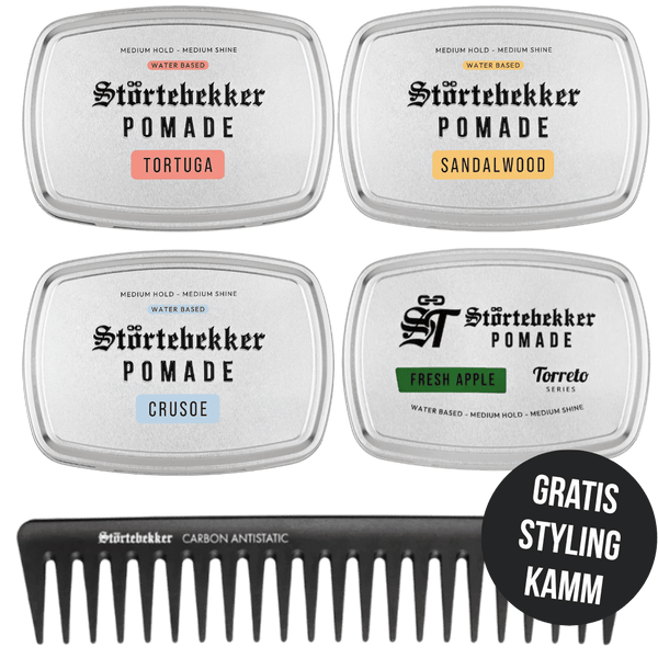 Pomade Wasserbasiert Probierset