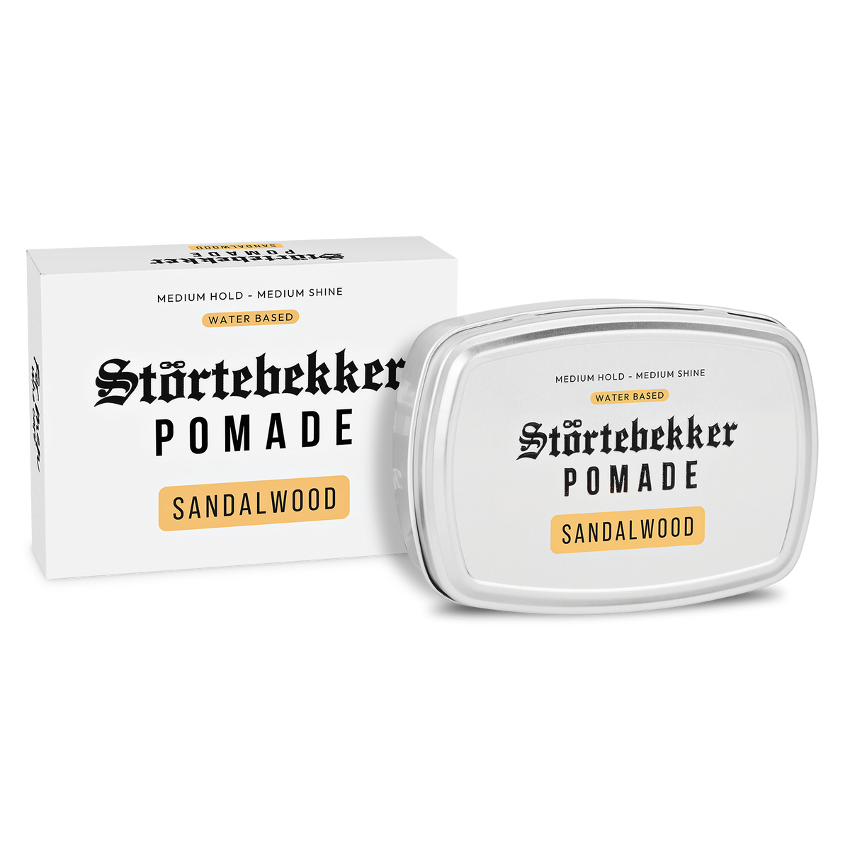 Water-based pomade