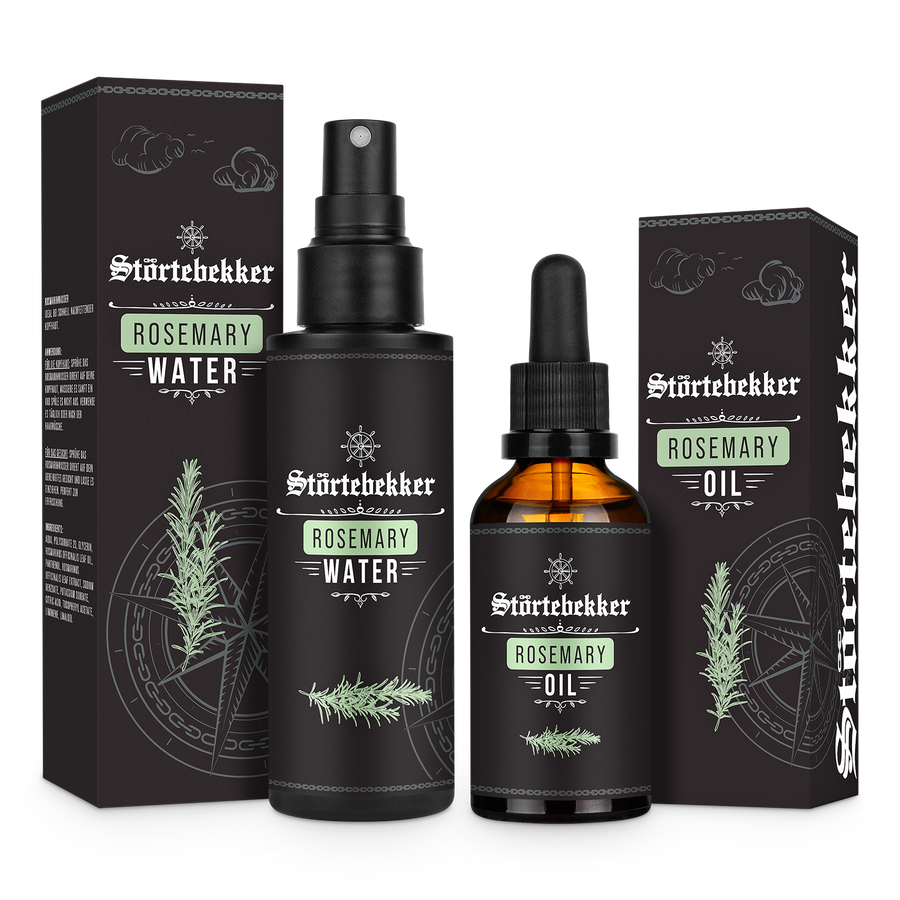 rosmarin wasser aufbewahren Störtebekker Rosmarinöl und -wasser Set Online kaufen • Haarpflege und Haarstyling Produkte von Störtebekker