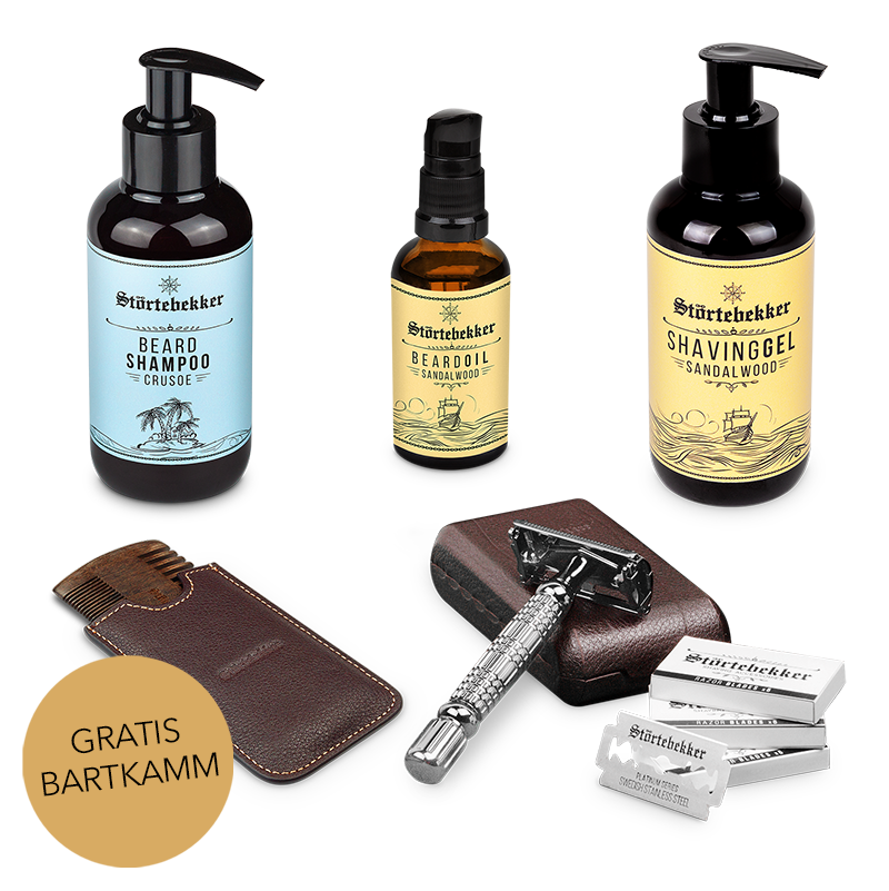 Anti Skin-Irritation Set Premium + Free Aftershave