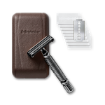 Shaving Care Set Premium - Safety Razor Black